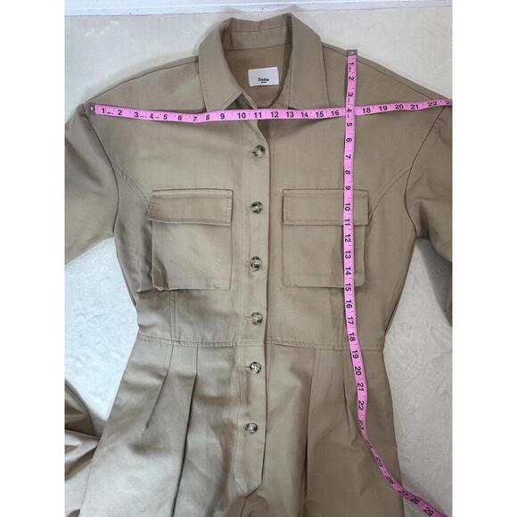 XS Frankie Shop Utility Linda Cargo Jumpsuit Boiler Streetwear Minimal Oversized - Picture 4 of 7